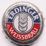 Kronkorken Erdinger Deutschland 2020 2020er weiß Erdinger Weissbier Original Brauereiabfüllung Weissbräu