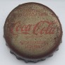 Kronkorken Coca-Cola Deutschland 1970 1970er silber Coca-Cola Schutzmarke Hersteller Coca-Cola GmbH Niederlassung Liederbach Koffeinhaltige Limonade