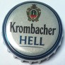 Kronkorken Krombacher Deutschland 2014 2010er grau Krombacher Hell