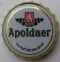 Kronkorken Apoldaer Deutschland 2015 2010er weiß Apoldaer Vereinsbrauerei