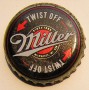 Kronkorken Miller USA 2015 2010er schwarz Miller twist off Milwaukee, WI, USA Since 1855