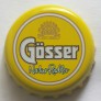 Kronkorken Gösser Österreich 2014 2010er gelb Gösser Natur Radler
