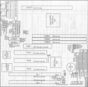 Motherboard FIC KA 6100 Slot 1