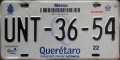 Nummernschilder / Kfz-Kennzeichen Mexiko 2005 2000er Queretaro