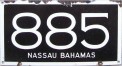 Nummernschilder / Kfz-Kennzeichen Bahamas 1938 1930er Nassau