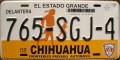 Nummernschilder / Kfz-Kennzeichen Mexiko 2003 2000er Chihuahua