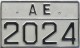 Nummernschilder / Kfz-Kennzeichen Griechenland 1983 1980er