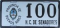 Nummernschilder / Kfz-Kennzeichen Argentinien 1930 1930er Buenos Aires
