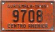 Nummernschilder / Kfz-Kennzeichen Guatemala 1969 1960er