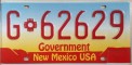 Nummernschilder / Kfz-Kennzeichen USA 1993 1990er New Mexico NM