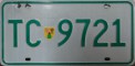 Nummernschilder / Kfz-Kennzeichen Turks- und Caicosinseln 1995 1990er