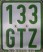 Nummernschilder / Kfz-Kennzeichen Deutschland 1989 1980er