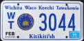 Nummernschilder / Kfz-Kennzeichen USA 2000 2000er Oklahoma OK tribe
