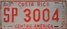 Nummernschilder / Kfz-Kennzeichen Costa Rica 1960 1960er public supposed?