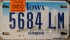 Nummernschilder / Kfz-Kennzeichen USA 1997 1990er Iowa IA