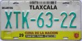 Nummernschilder / Kfz-Kennzeichen Mexiko 2002 2000er Tlaxcala